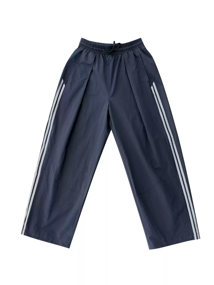 【Aurocean】Double Bar Nylon pants na1677 