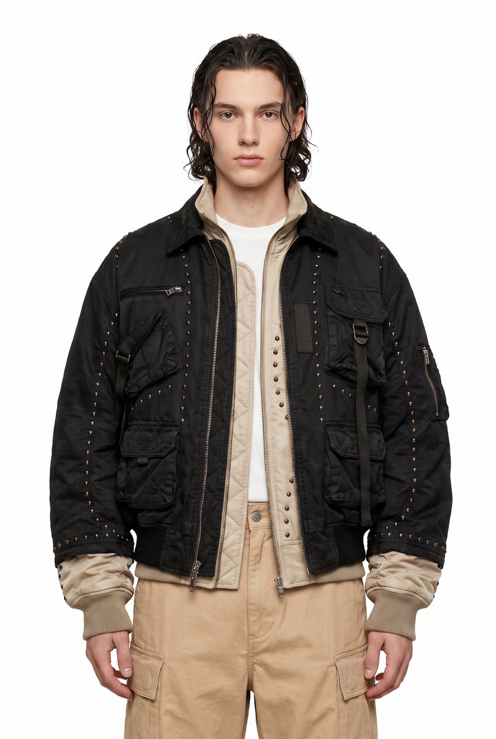 Zip Flight Jacket na2843