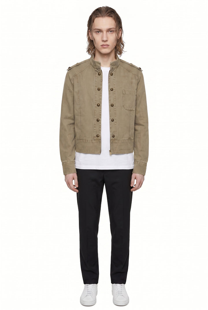Military Zip Jacket na2848