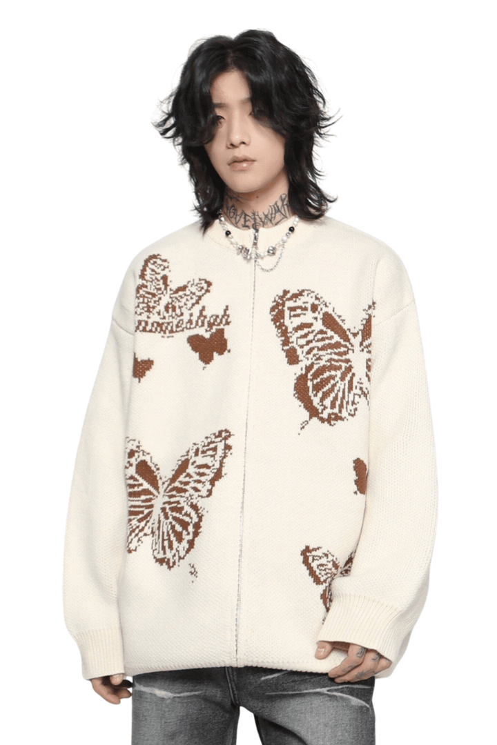Street Butterfly Knit Cardigan na2451