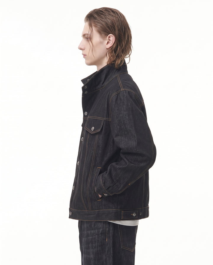 Black Denim Jacket na3246