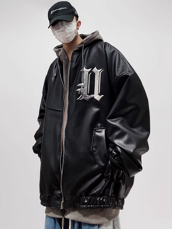 【UUCSCC】PU Leather Jacket na1522