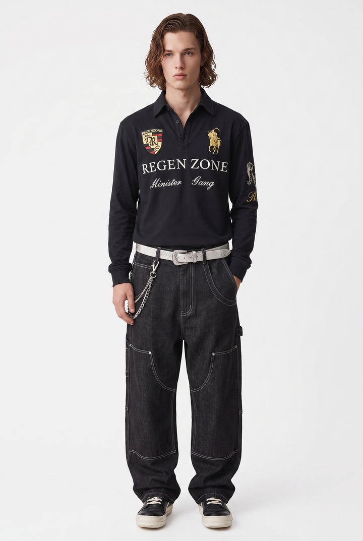 Graphic Polo Shirt na2744