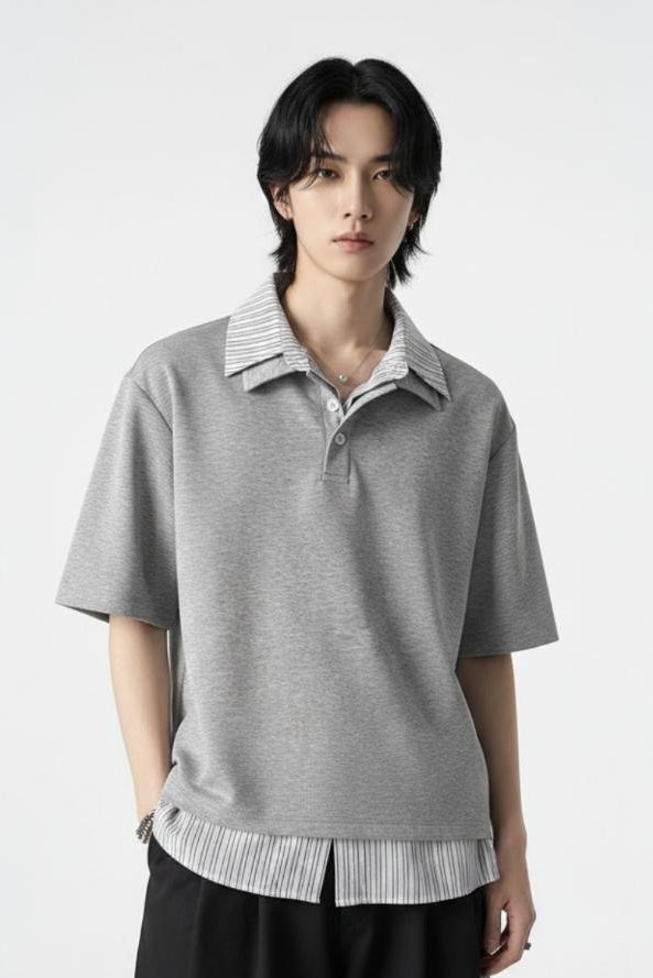 Grey Polo Shirt  na2521