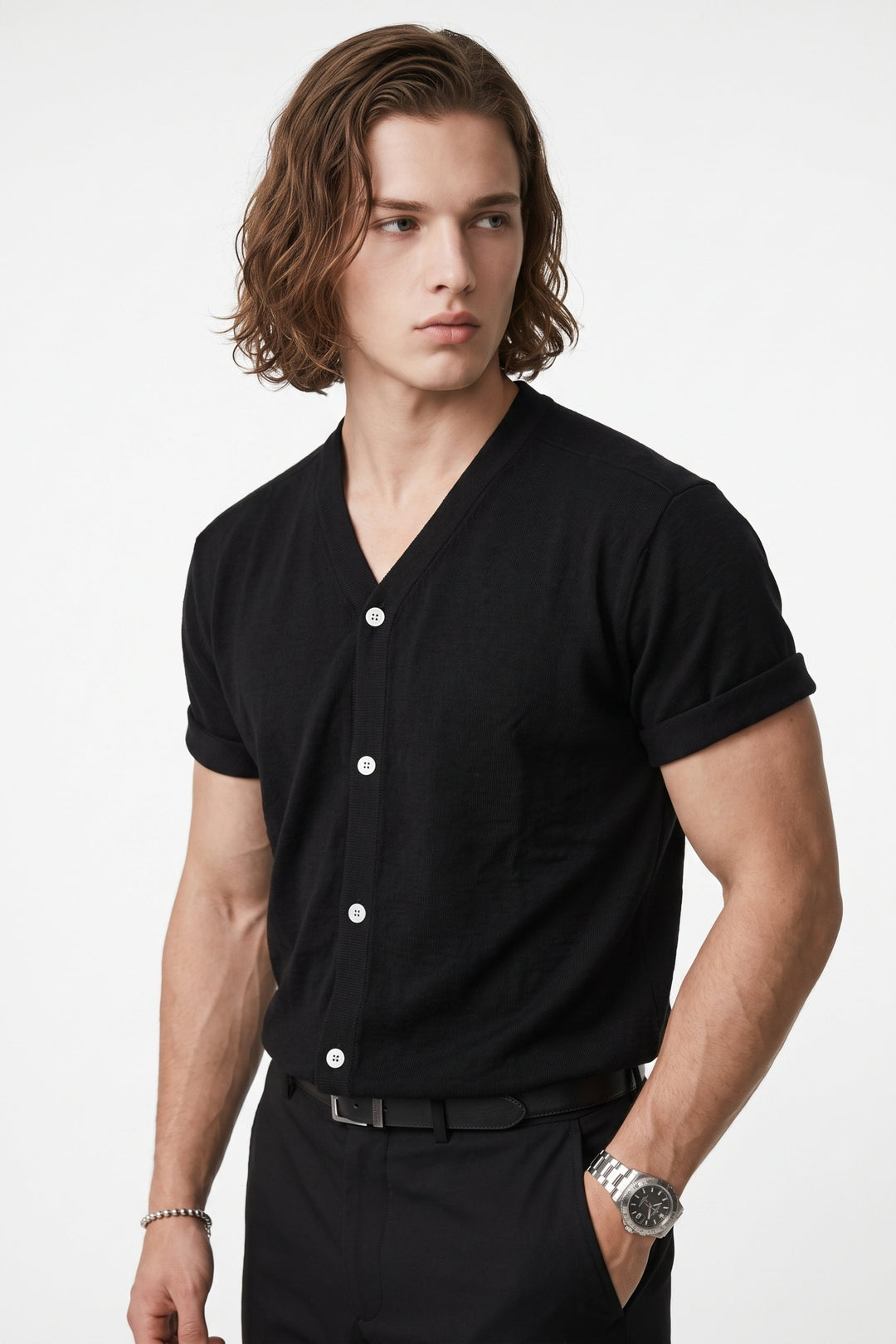 Plain T-shirt na2679