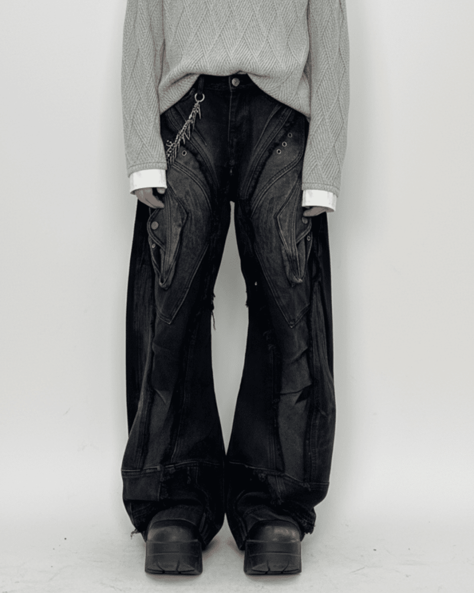 Dark Constructed Denim na2333