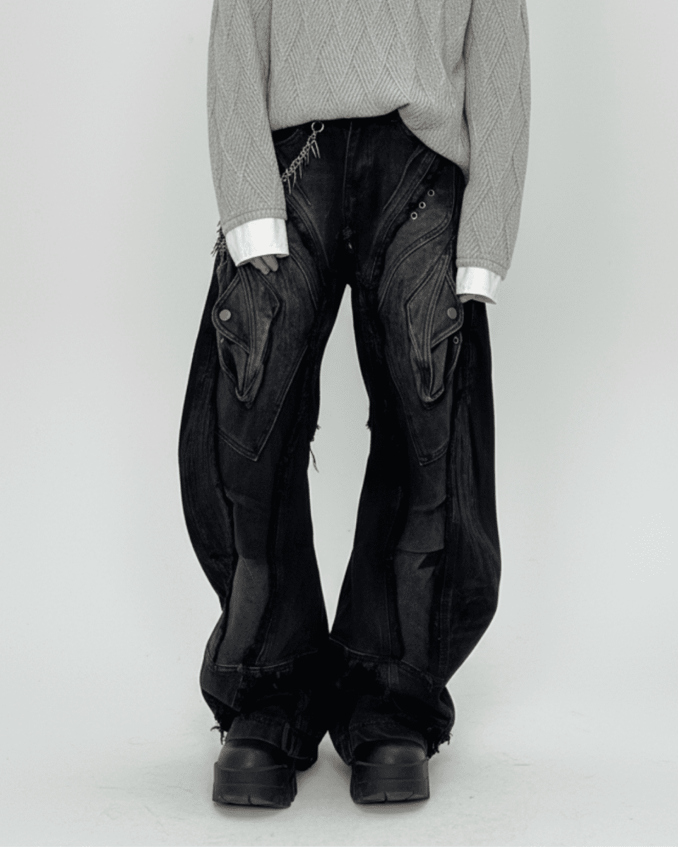 Dark Constructed Denim na2333