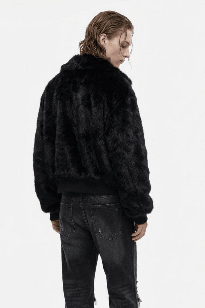 Oversized Faux Fur Jacket na2351