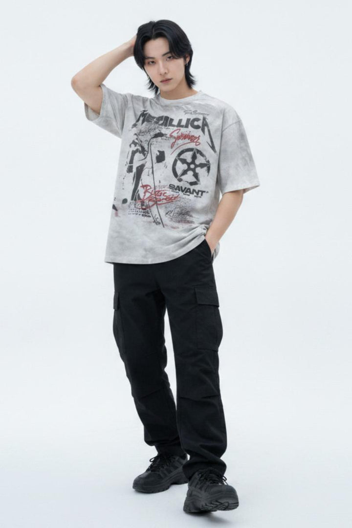 Washed Graphic T-shirt  na2634