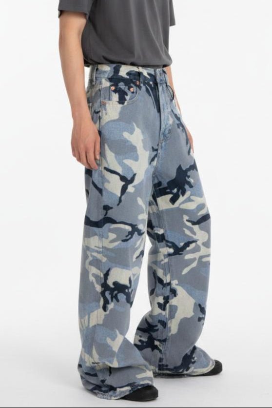 Camo Baggy Pants  na2536