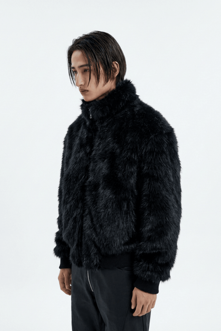 Oversized Faux Fur Jacket na2351