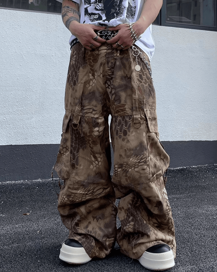 [DARKFOG] Camouflage Punk Pants na2037