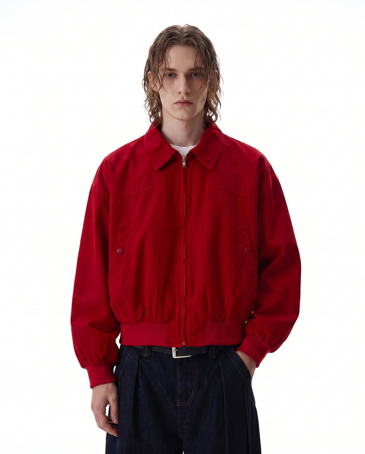 Red Zip Jacket na3011