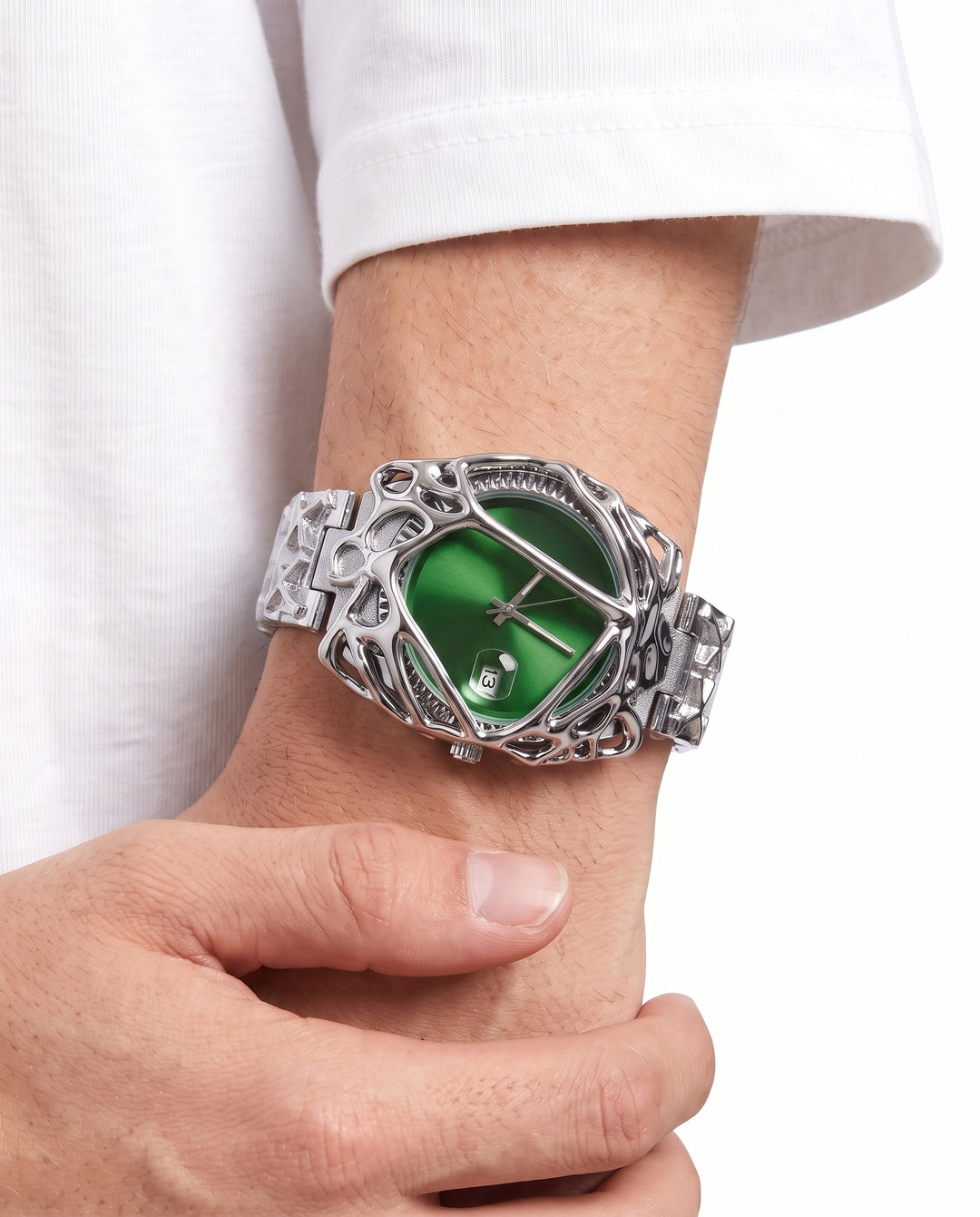 Futuristic Metal Watch na2912