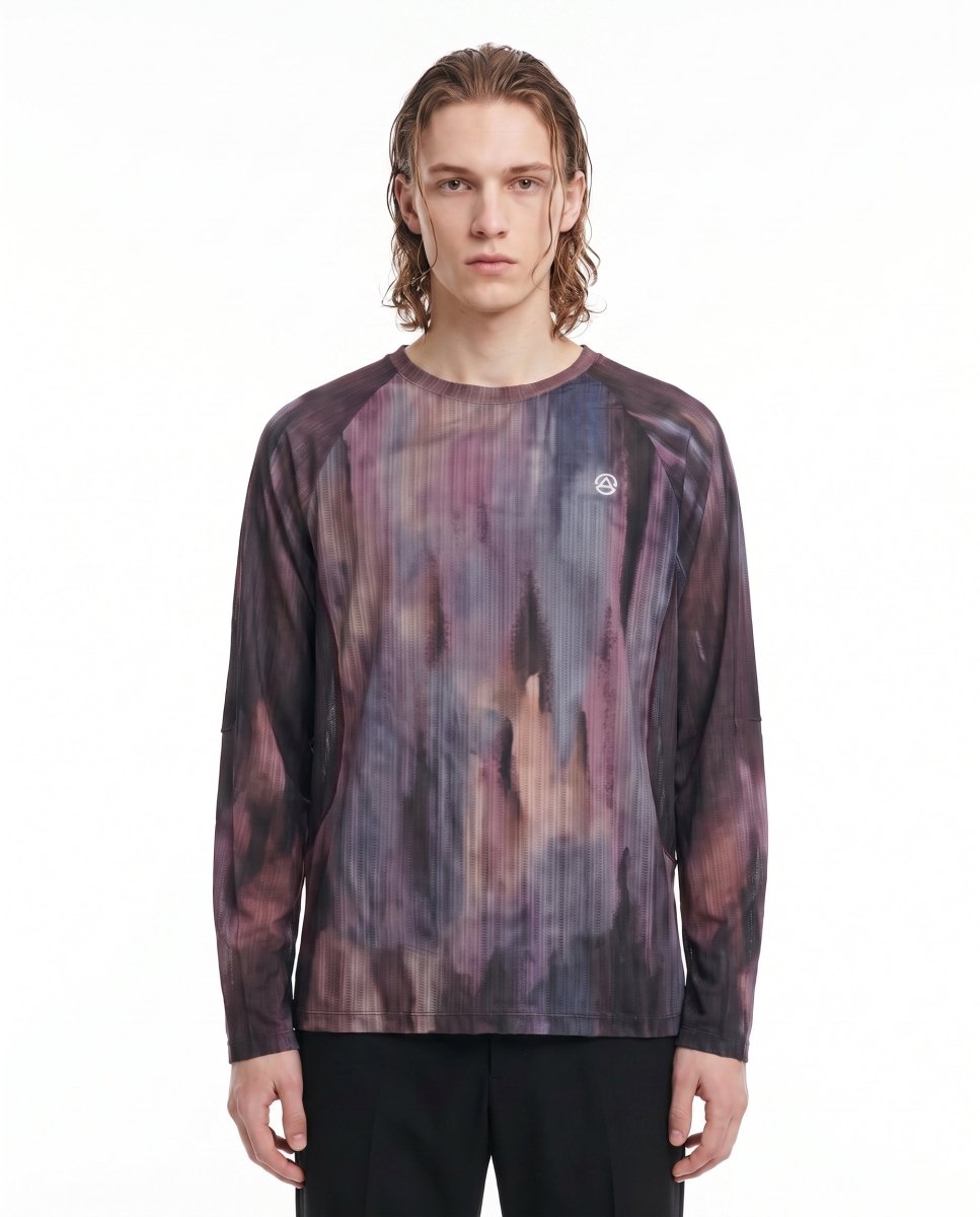 Printed Long-Sleeve Shirt NA3028