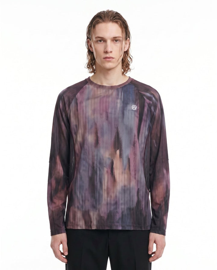 Printed Long-Sleeve Shirt NA3028