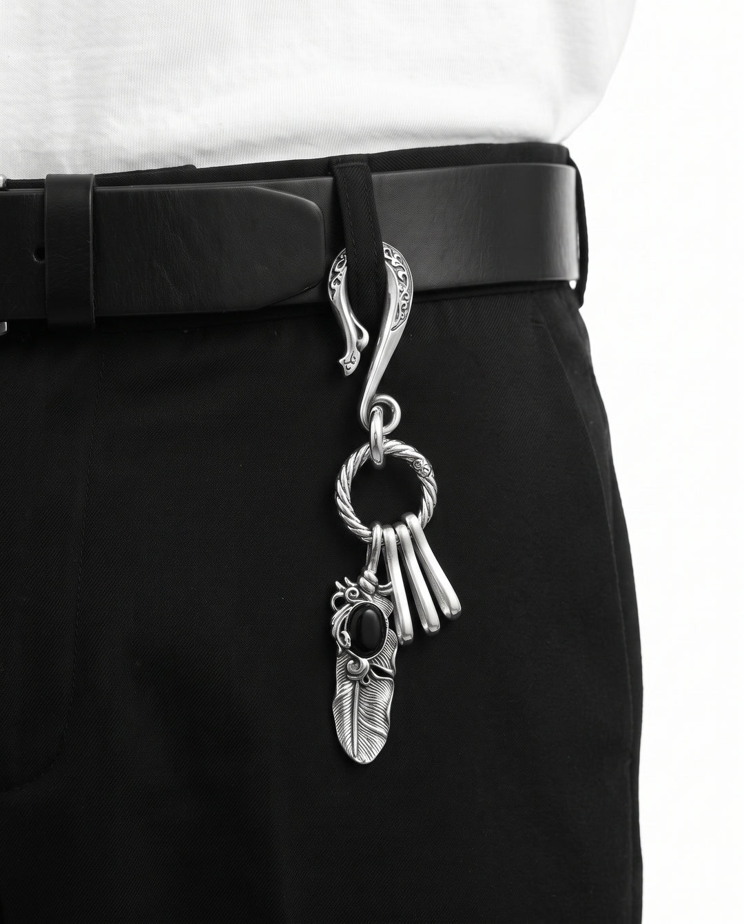 Silver Key Ring na2916