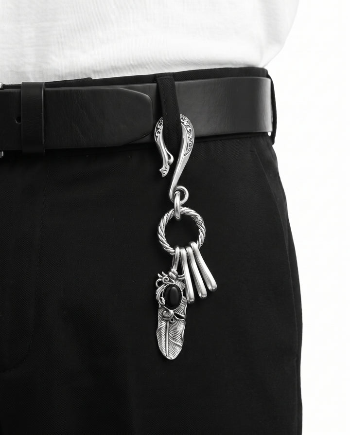 Silver Key Ring na2916