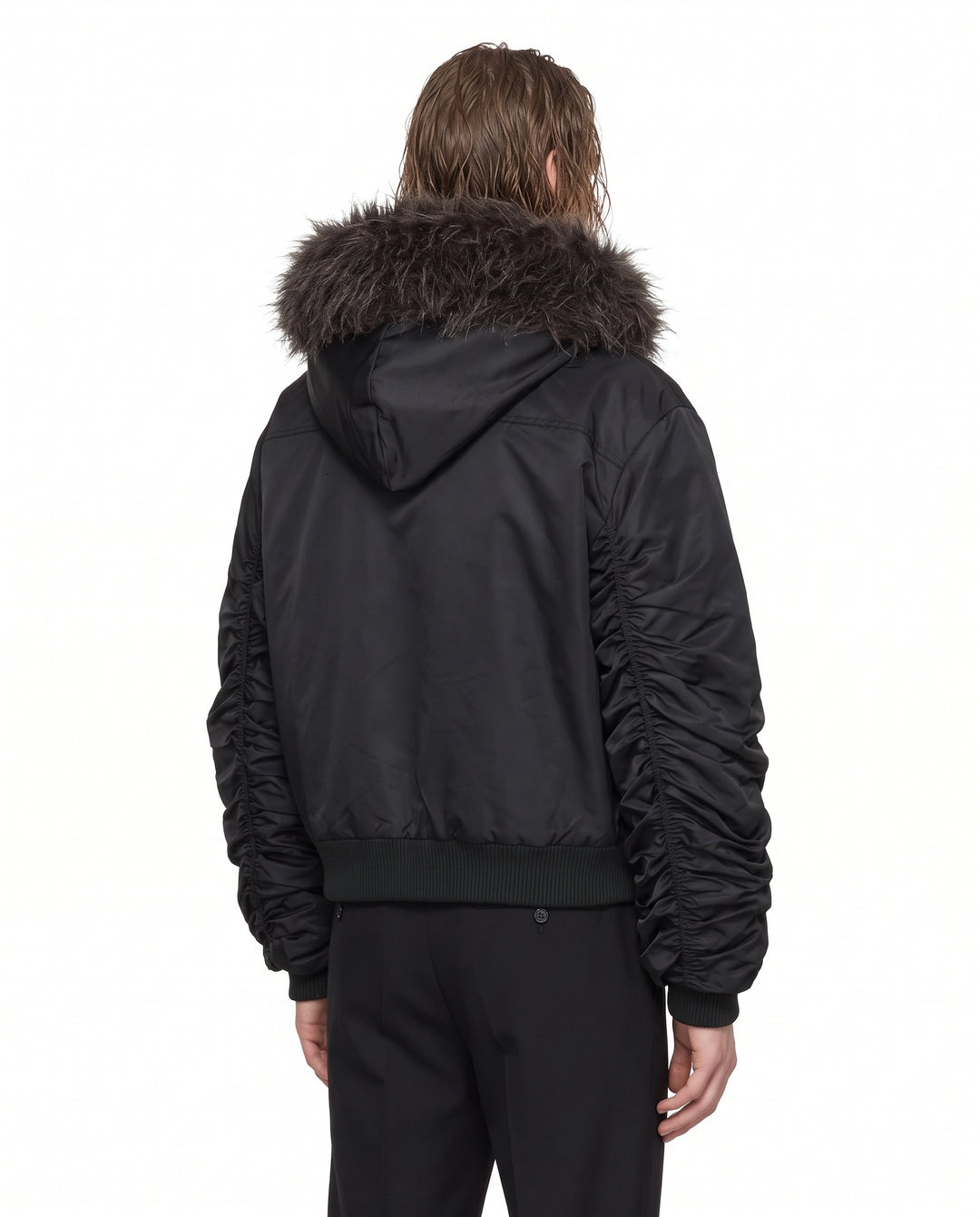 Hooded Bomber Jacket na3168