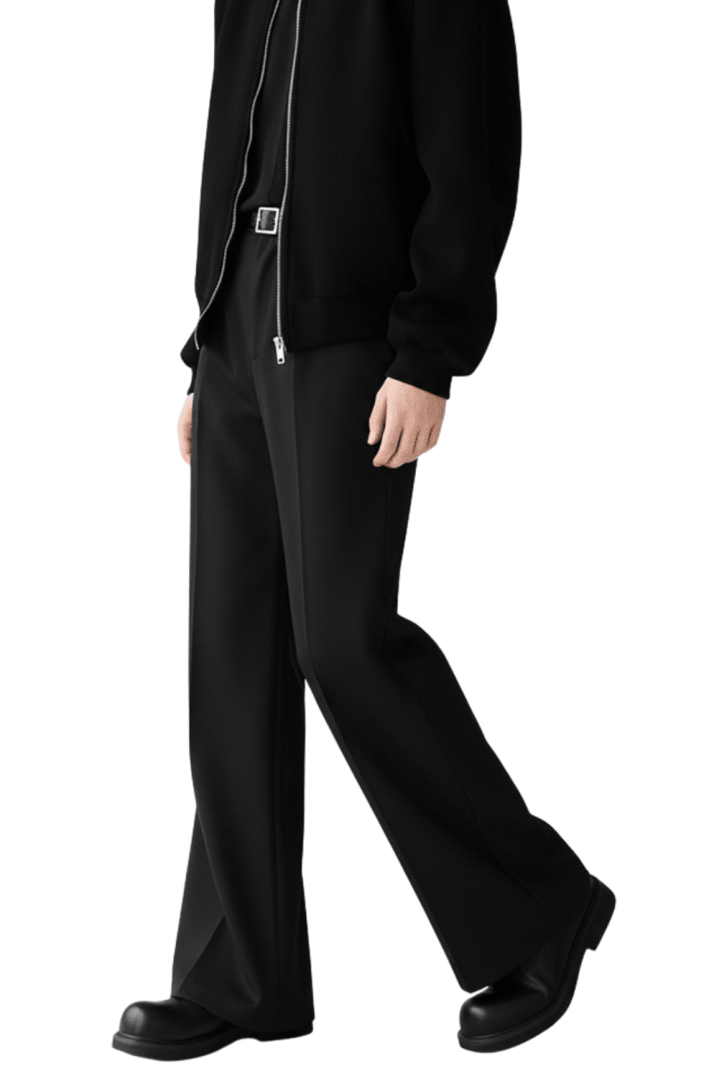 Minimal Tailored Flare Trousers na2428