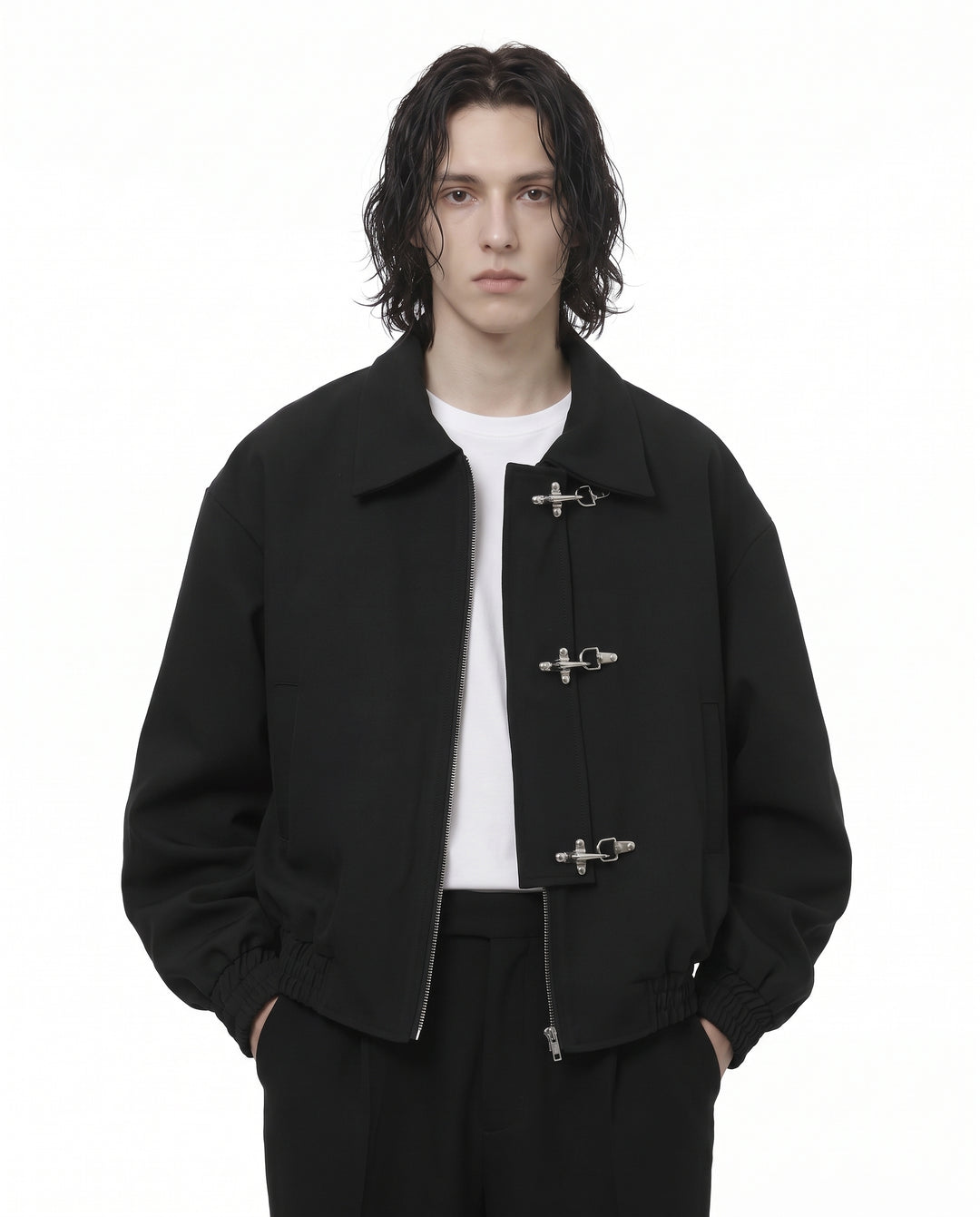 Buckle Bomber Jacket na3211