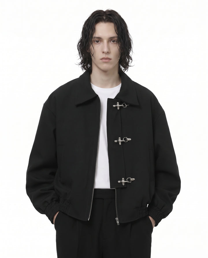 Buckle Bomber Jacket na3211