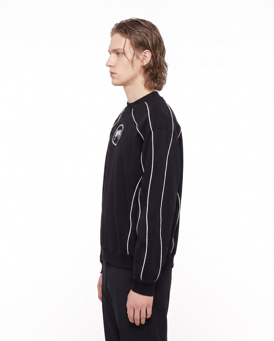 Piping Graphic Sweatshirt na2947