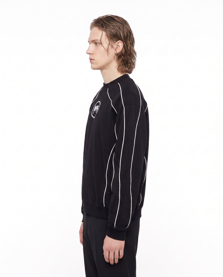 Piping Graphic Sweatshirt na2947