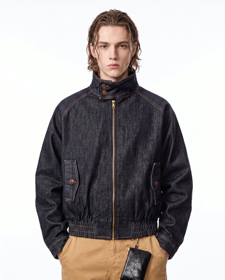 Denim Bomber Jacket na2883