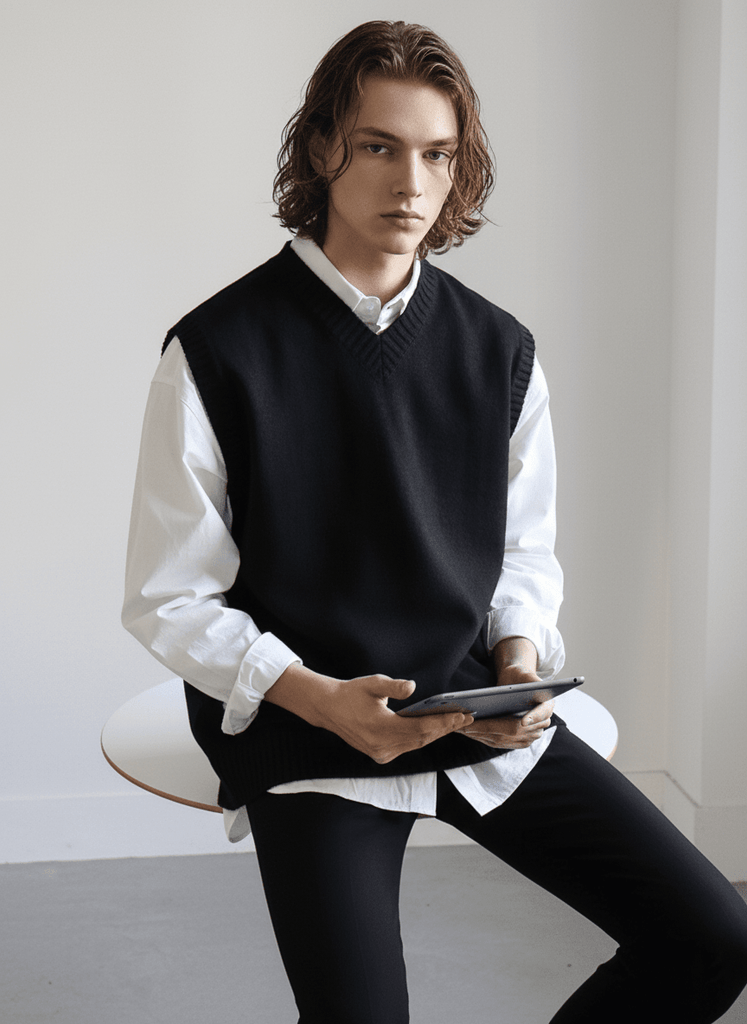 MRCYC] カラーVネックベスト na40 – Nanostudio