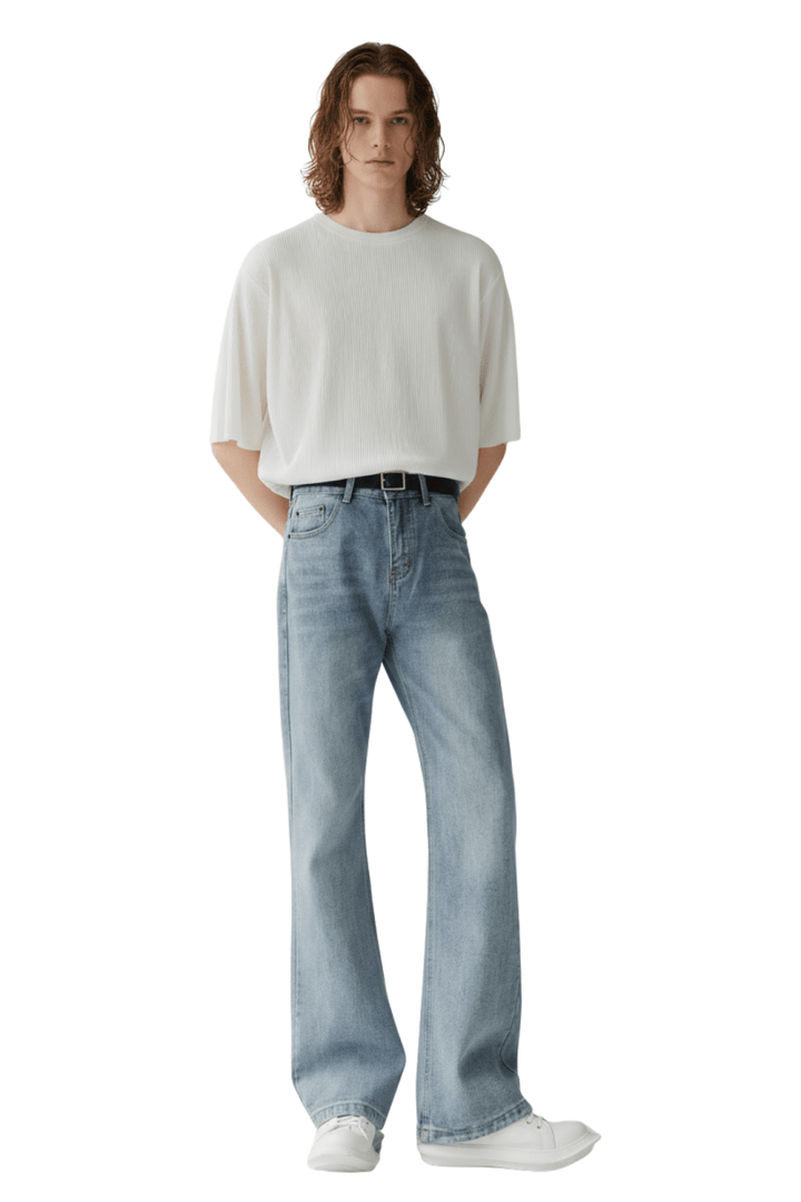 슬림 플레어 데님 진 na2427