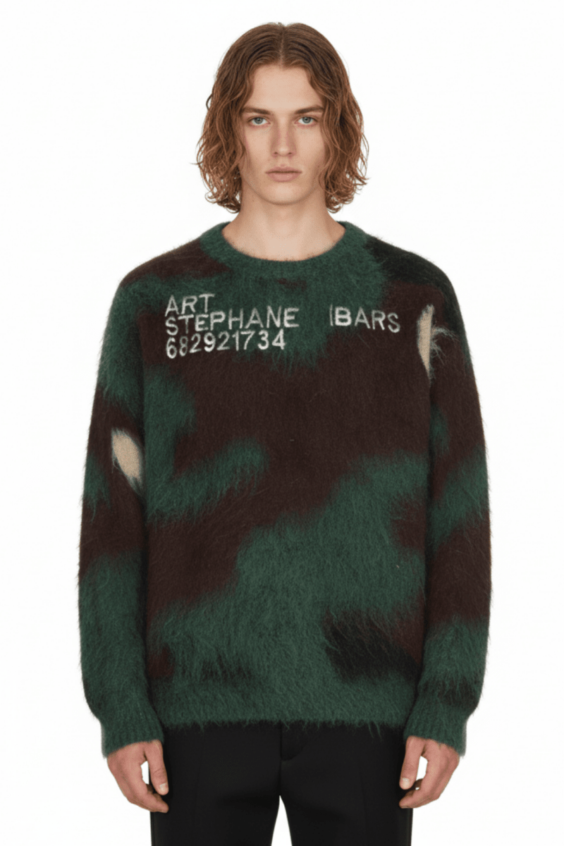 Avant-Garde Brushed Knit Sweater na2324