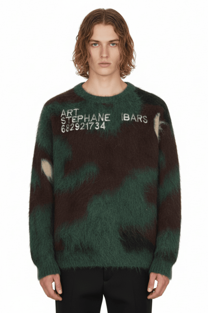 Avant-Garde Brushed Knit Sweater na2324