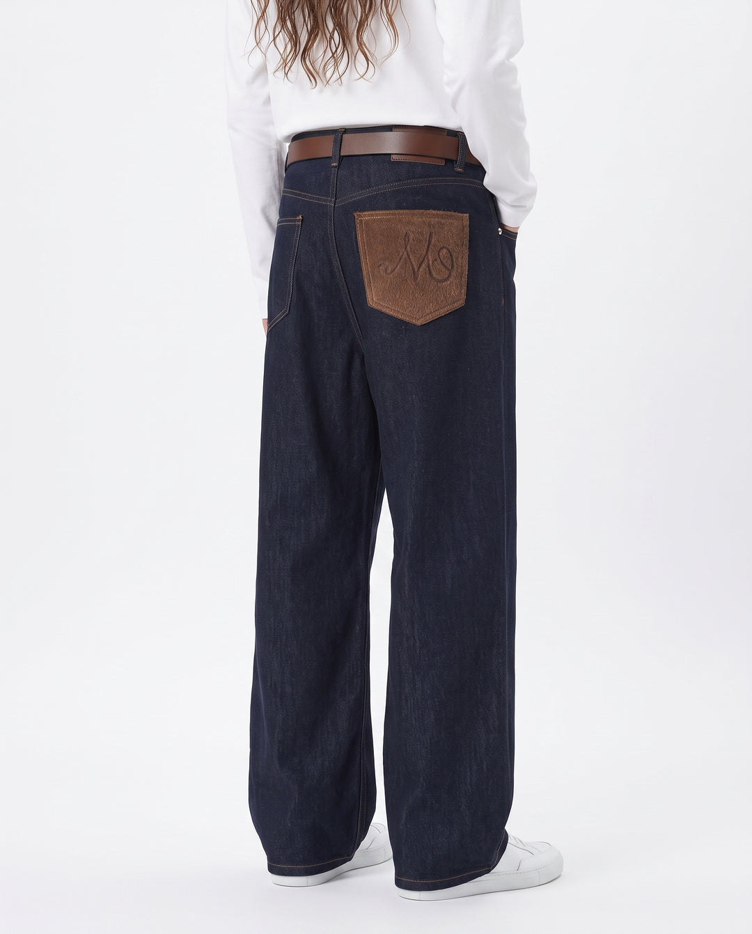 Wide Denim Jeans na3006