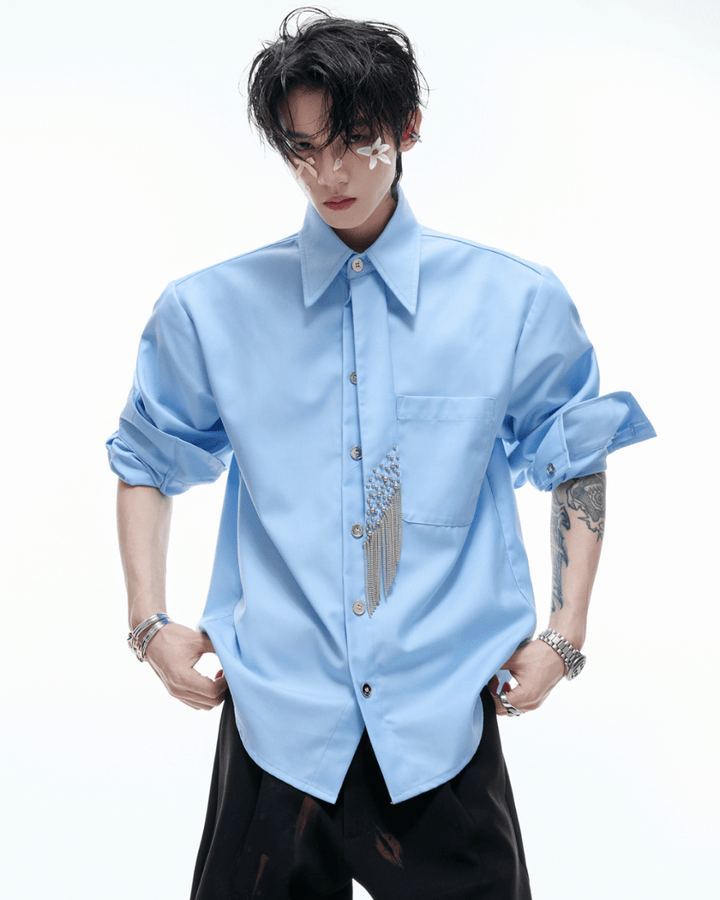 【ArguE CulturE】niche tie design shirt na2171