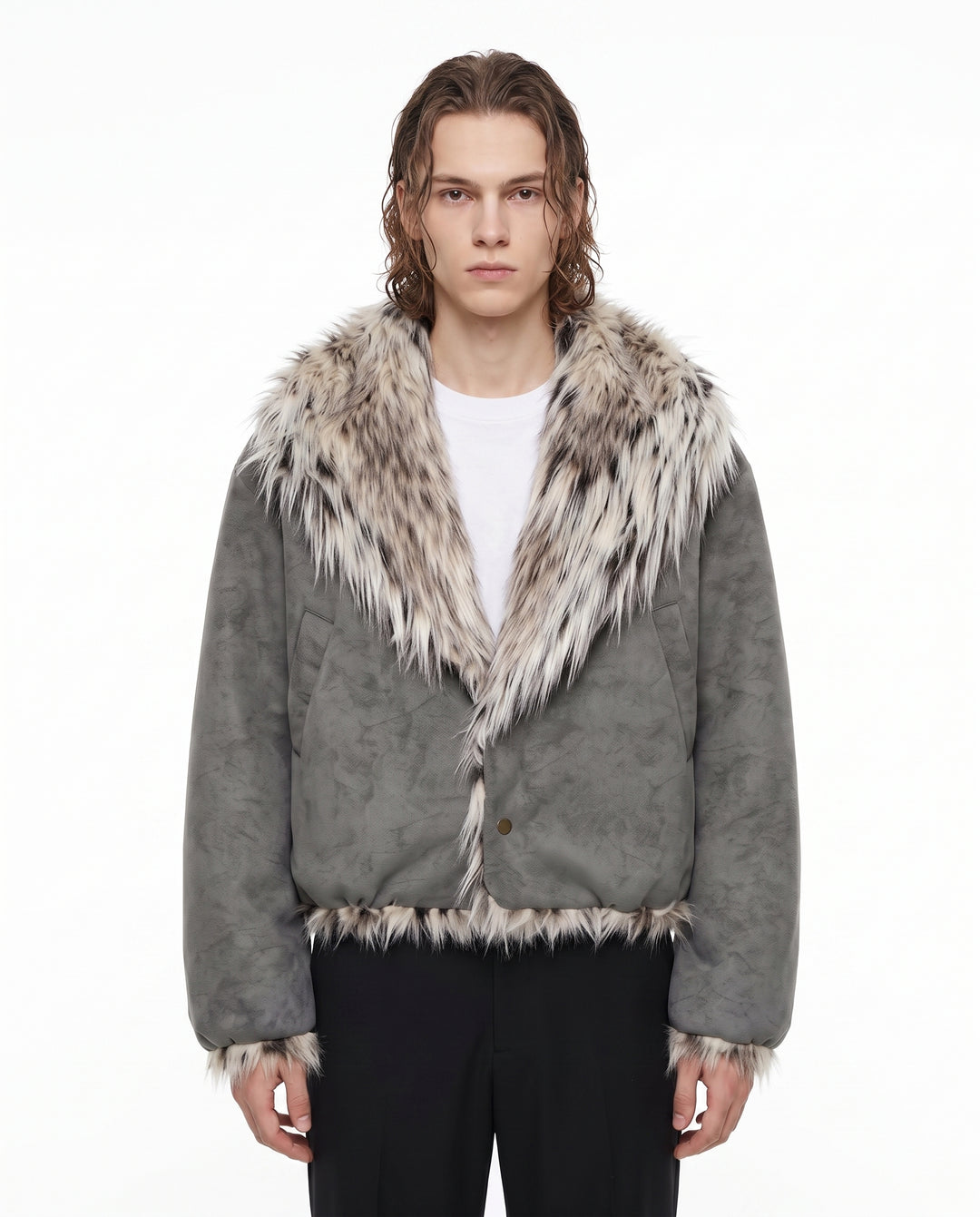 Fur Collar Jacket na3062