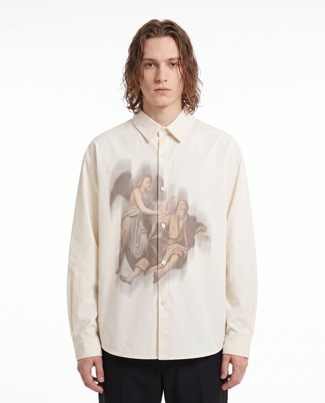 Graphic Print Shirt na3177