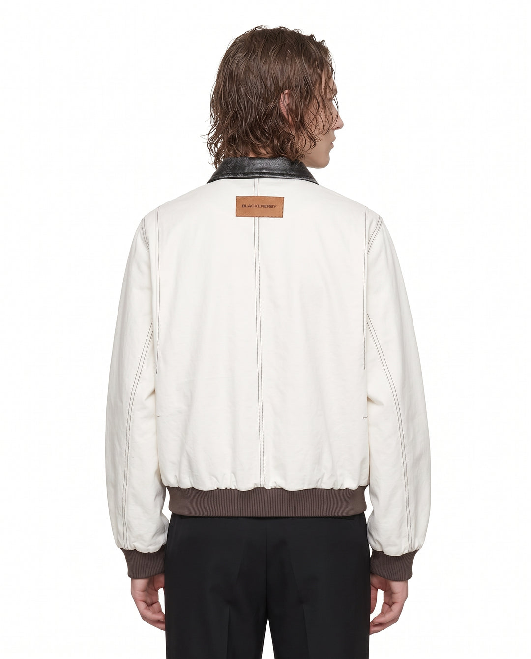 Contrast Bomber Jacket na3189