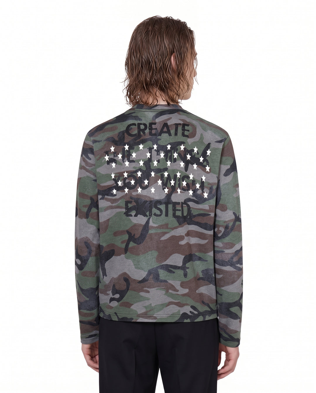Camo Graphic Sweatshirt na3248
