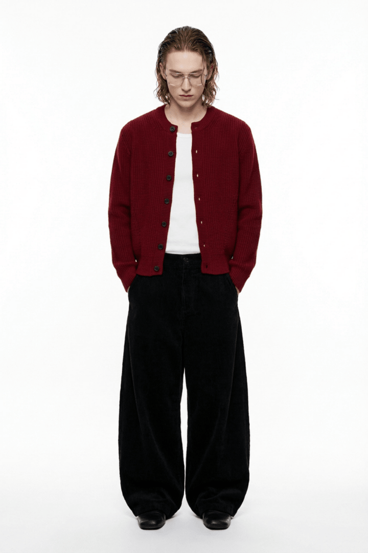 Quiet Rib Knit Cardigan na2363