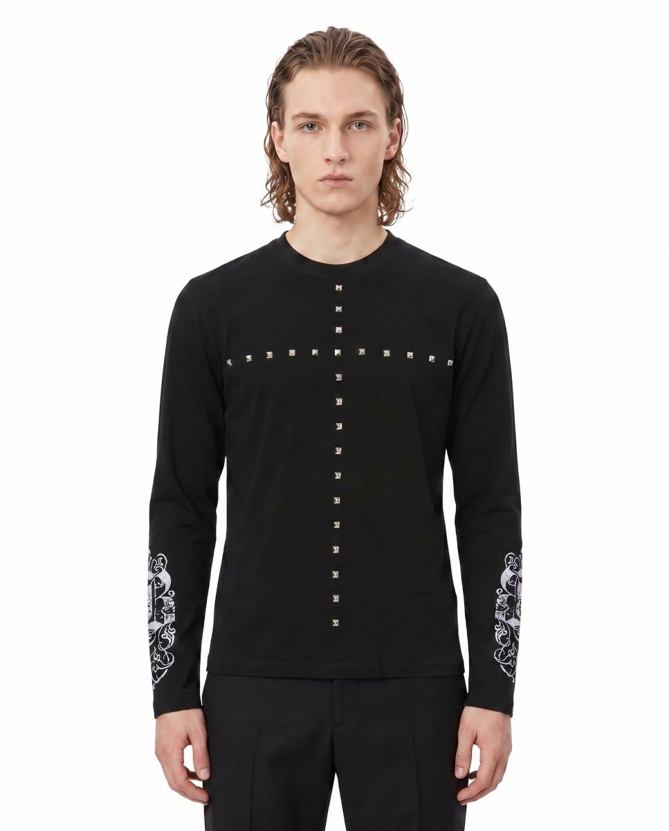 Studded Cross Shirt na3033