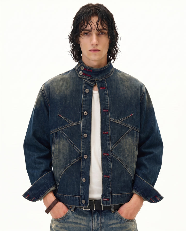 Washed Denim Jacket na2884