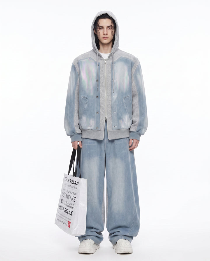 Denim Zip Hoodie na2946