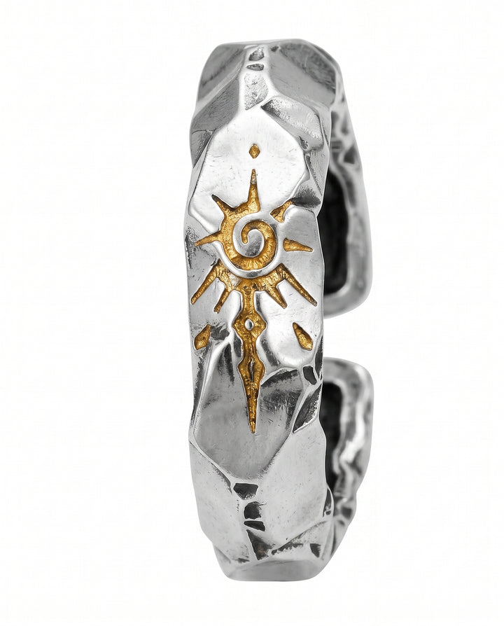 Sun Silver Ring na2939