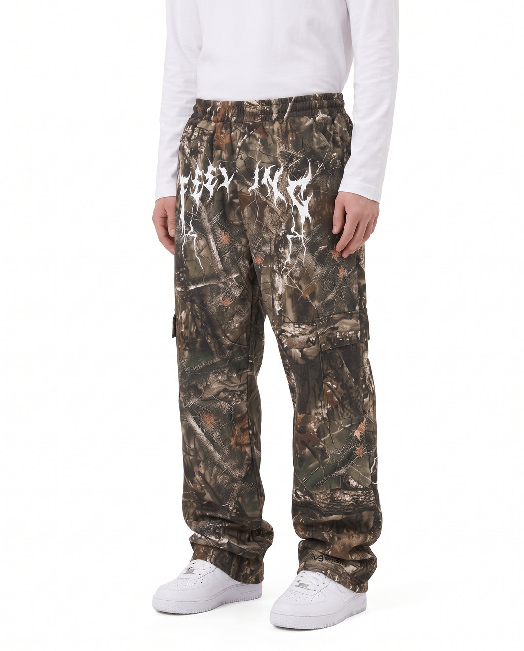 Camo Wide Pants na3199