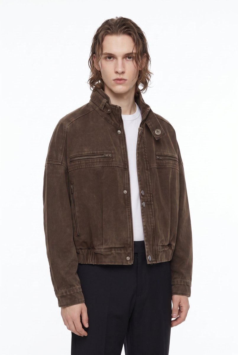 Cropped Utility Jacket na2856