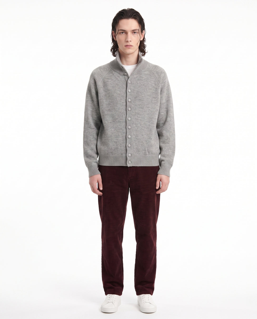 High Neck Cardigan na2987