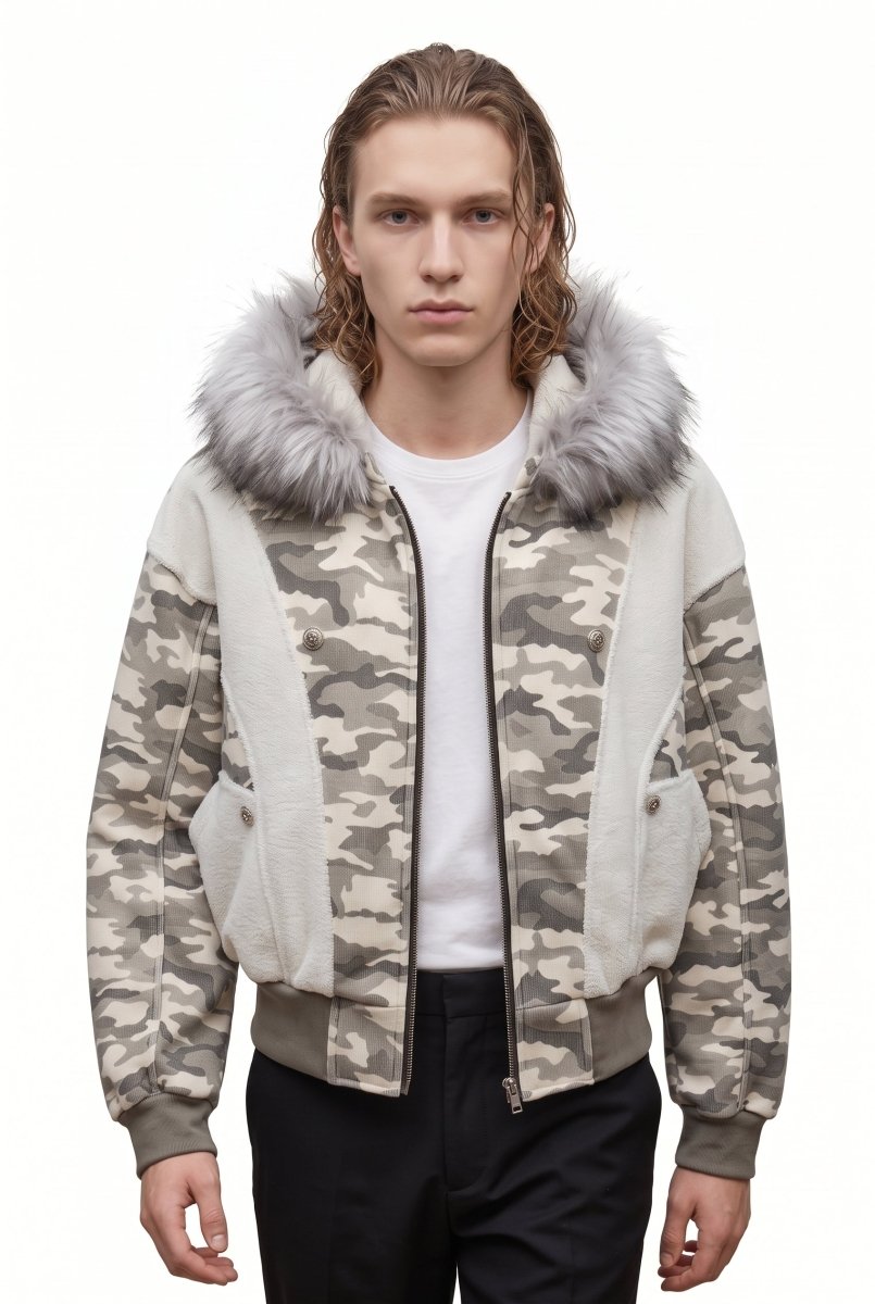 Camo Bomber Jacket na2804