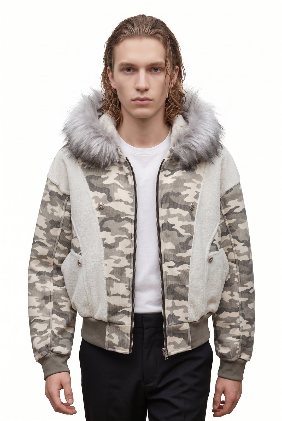 Camo Bomber Jacket na2804