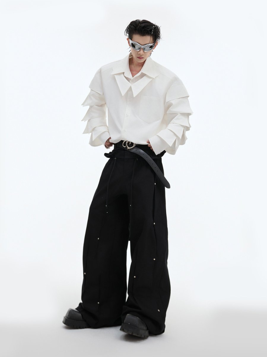 【CulturE】 Three Dimensional Shirt na1458